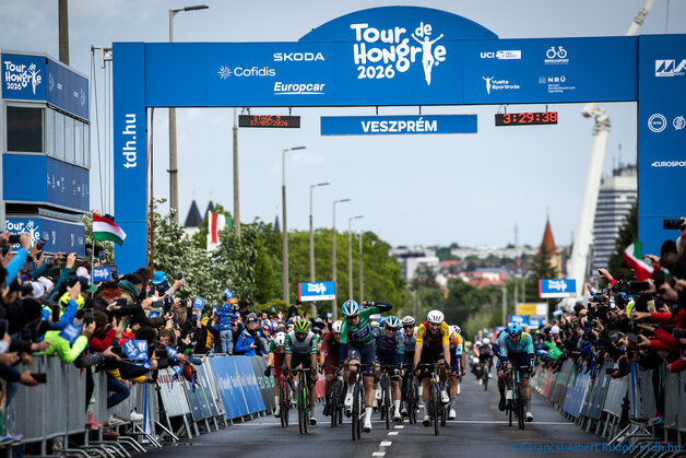 Veszprémben ért célba a Tour de Hongrie!