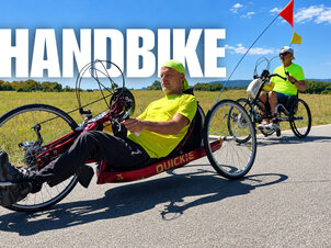 Három bringa, két handbike – és egy közös túra