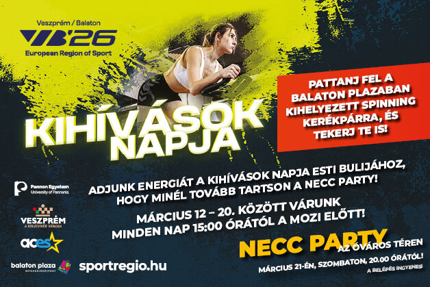 Pattanj fel a Balaton Plazaban kihelyezett spinning kerékpárra, és tekerj a plusz energiáért! 