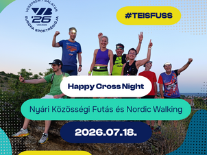 Happy Cross Night - Nyári Közösségi Futás és Nordic Walking