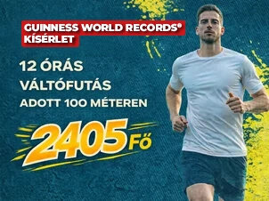 12 órás váltófutás 100 méteren