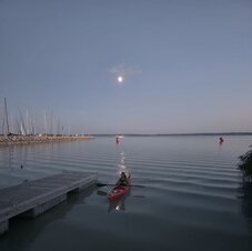 Kajaktúra Alsóörs.