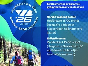 Mozdulj a Szívedért a Balatonfüredi Állami Szívkórházban!