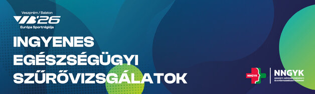 Ingyenes szűrővizsgálat roadshow indul a Sportrégióban!