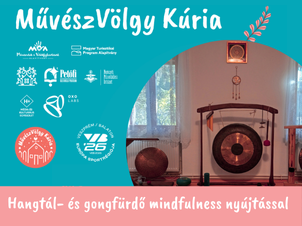 Hangtál- és gongfürdő mindfulness nyújtással